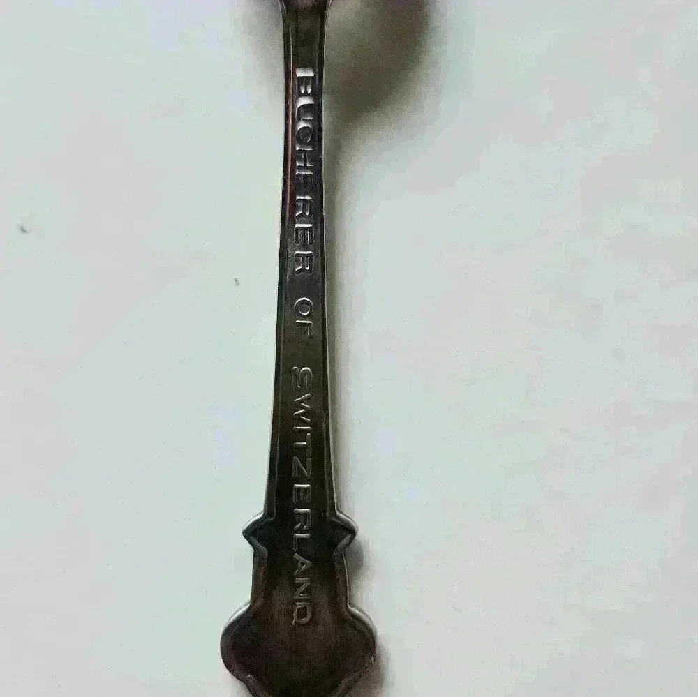 Rolex Bucherer Watches Lucerne Silver Plated Collector Spoon Switzerland - Picture 7 of 8